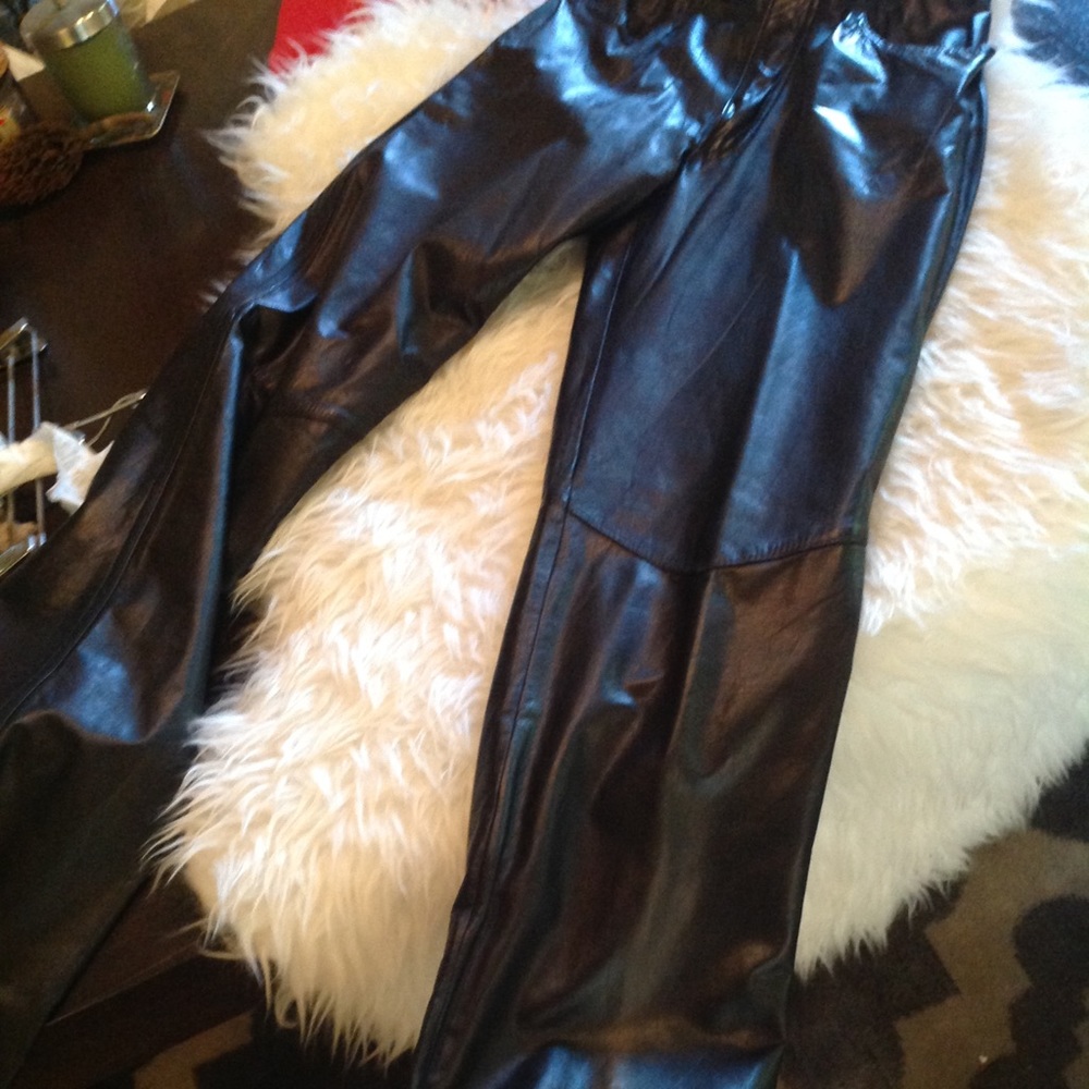 FALL! Vintage leather pants